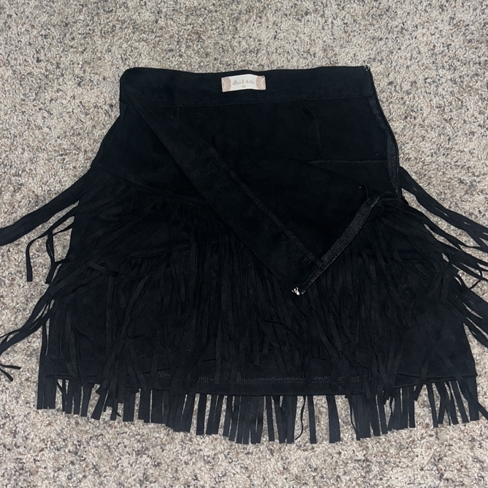 Never worn Altar’s State fringe mini skirt